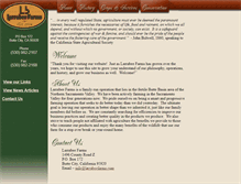 Tablet Screenshot of larrabeefarms.com